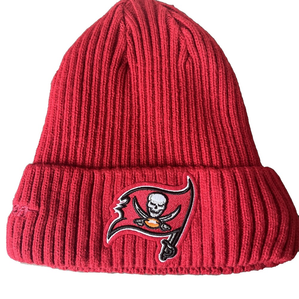 TAMPA BAY BUCCANEERS Bucs LOGO Beanie HAT Pro Standard Fleece Lined NWT